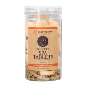 Ginger Lily Farms Botanicals Pedicure Spa Tablets