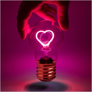 Heart Light Bulbs