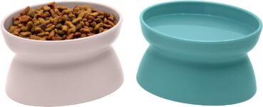 Kitty City Raised Cat Food Bowl Collection