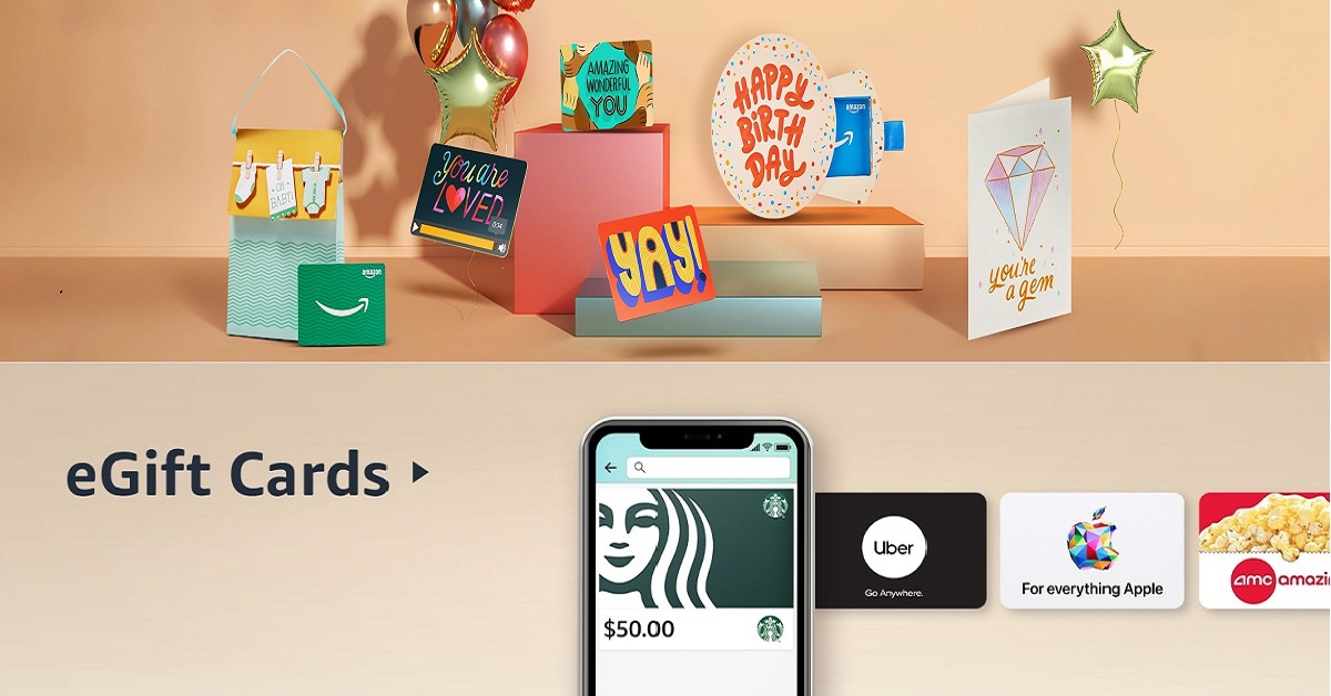 eGift card banner